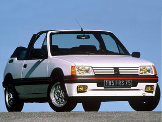 1986 205 I Cabrio (741B,20D)